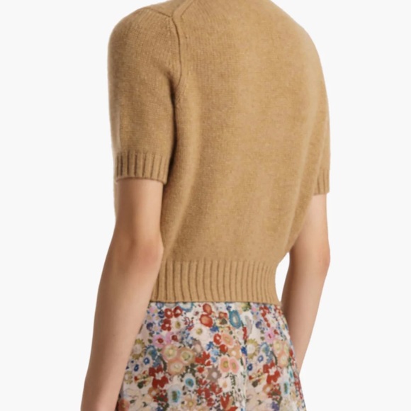 Khaite Nora Cardigan in Biscotti - Picture 4 of 6